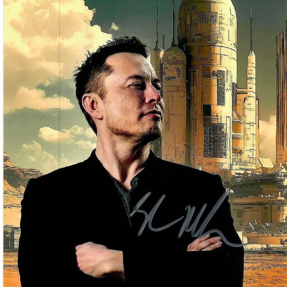 Elon Musk CEO Tesla X SpaceX Businessman Former Advisor To The USA President